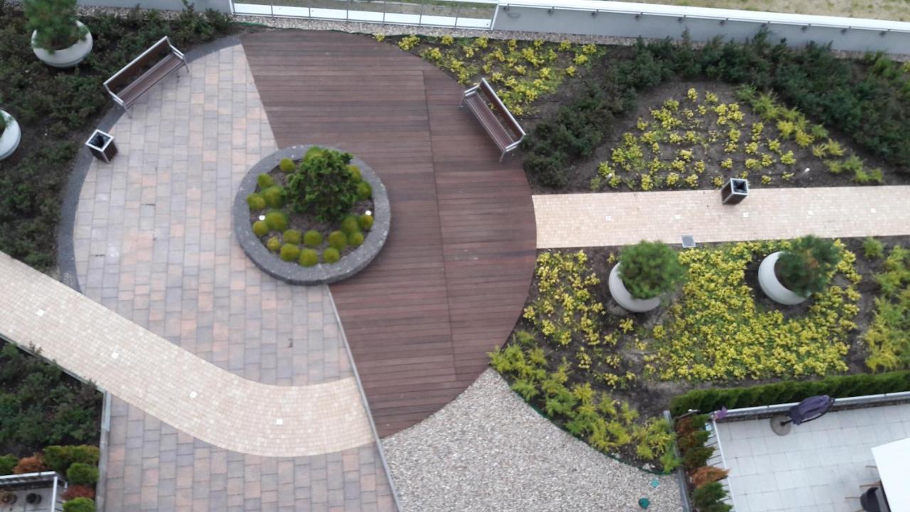 Apartament Nad Morzem, Gdansk Zaspa Buitenkant foto