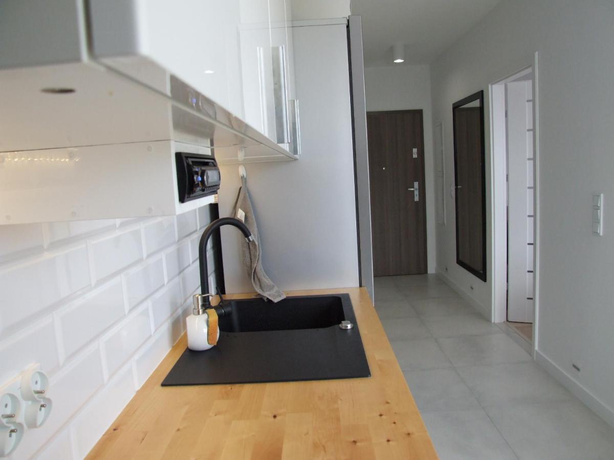 Apartament Nad Morzem, Gdansk Zaspa Buitenkant foto