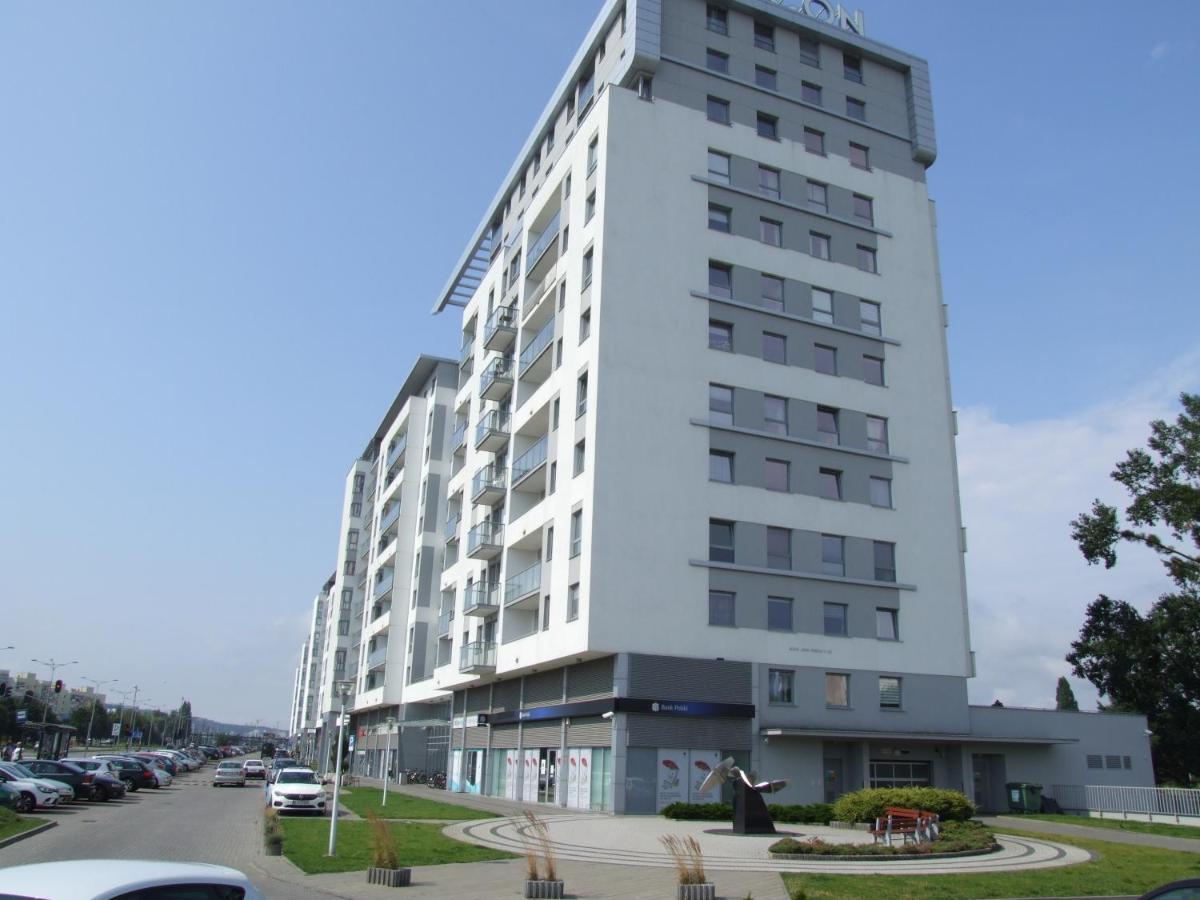 Apartament Nad Morzem, Gdansk Zaspa Buitenkant foto